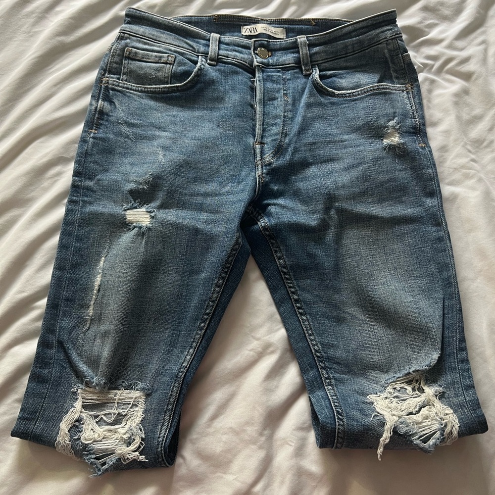 Zara Ripped Jeans